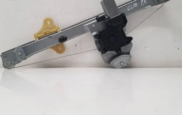 Renault Clio IV Front door window regulator with motor 128001472B 3W5222C 9030318C