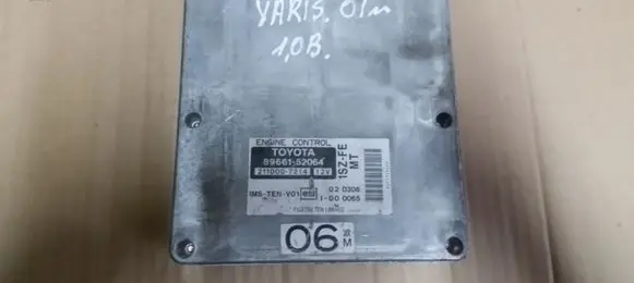 Toyota Yaris Engine control unit/module 8966152064 2110007214 1SZFEMT