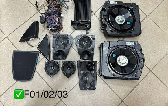 BMW 7 F01 F02 F03 F04 Audio system kit 9176741 92512 532271822