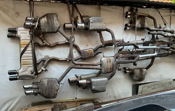 Audi A6 S6 C7 4G Muffler/silencer 