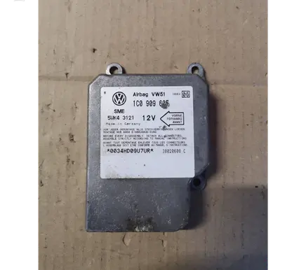 Volkswagen Transporter - Caravelle T5 Airbag control unit/module 1C0909605 38020608C 5WK43121