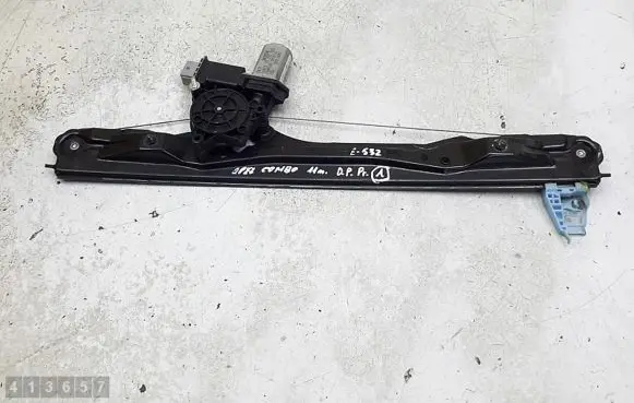 Opel Combo D Rear door window regulator with motor 40080521