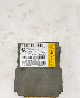 BMW 7 E65 E66 Airbag control unit/module 6929557 037194061