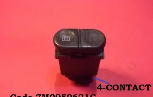 Seat Alhambra (Mk1) Windscreen/window heater switch 7M0959621G