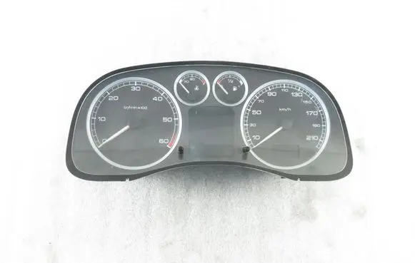 Peugeot 307 Speedometer (instrument cluster) P9636708880E