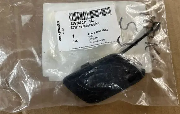 Audi A3 S3 8V Front tow hook cap/cover 8V5807241