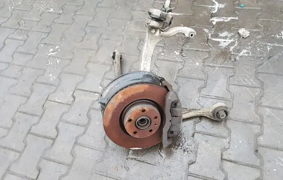 Audi A6 S6 C6 4F Front wheel hub spindle knuckle