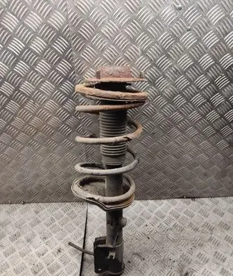 Front shock absorber with coil spring