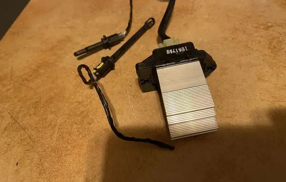 SsangYong Korando Heater blower motor/fan resistor 18D17AG