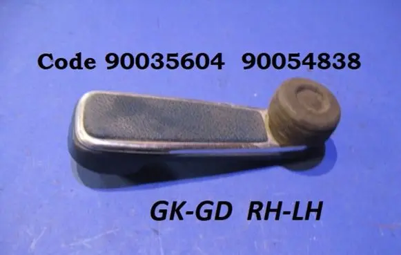 Opel Ascona C Rear door window winding handle 90035604 90054838