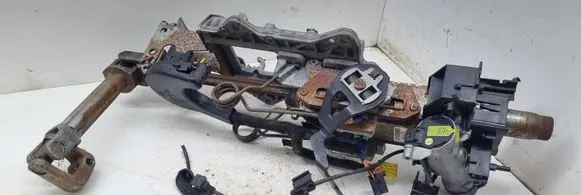 Steering wheel axle set