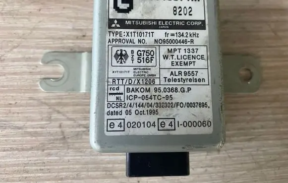 Mitsubishi Colt Immobilizer control unit/module MR309672