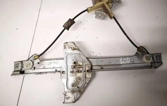 Citroen C3 Sliding door window regulator with motor 9683128980