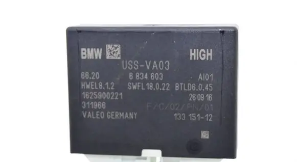 BMW 7 G11 G12 Parking PDC control unit/module 6834603 66206834603 66206841649