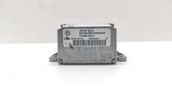 Volkswagen Touareg I ESP acceleration yaw rate sensor 7E0907652A