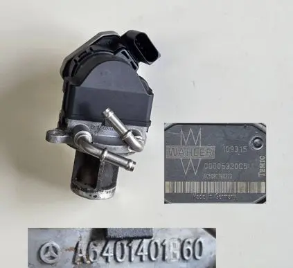Mercedes-Benz E W213 EGR valve A6401401860