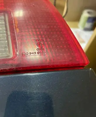 Audi A4 S4 B5 8D Rear/tail lights 8D0945095A