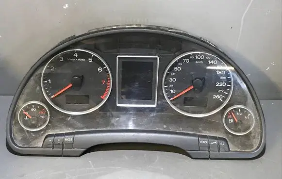 Audi A4 S4 B7 8E 8H Speedometer (instrument cluster) 8E0920931C 0263626166 8132350016