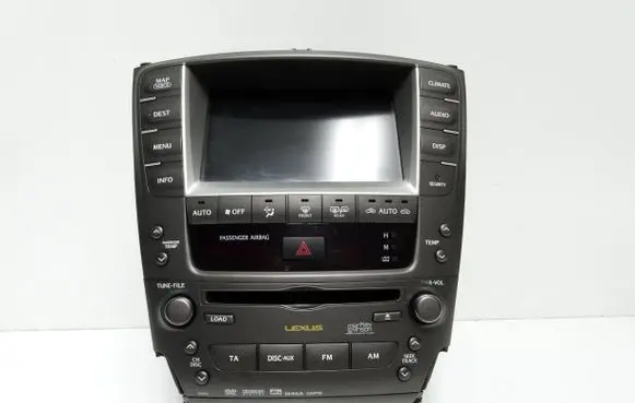 Lexus IS 220D-250-350 Radio/CD/DVD/GPS head unit 8612053390 8611153040
