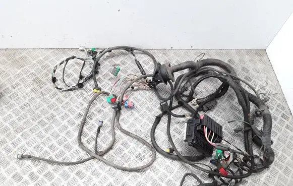 Engine installation wiring loom