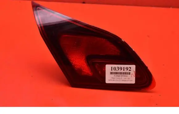 Opel Astra J Rear/tail lights 