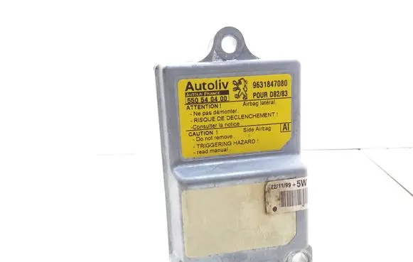Peugeot 406 Airbag control unit/module 9631847080 550540400