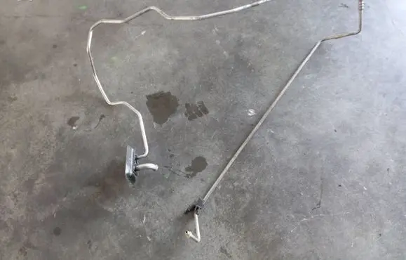 Peugeot 607 Air conditioning (A/C) pipe/hose 9632086380