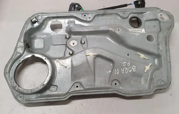 Volkswagen Bora Front window lifting mechanism without motor 1J4837756F 1J4837730AA