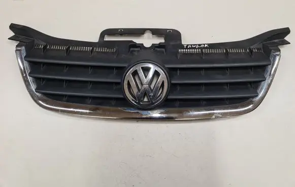 Volkswagen Touran I Front bumper upper radiator grill 1T0853651 1T0853653