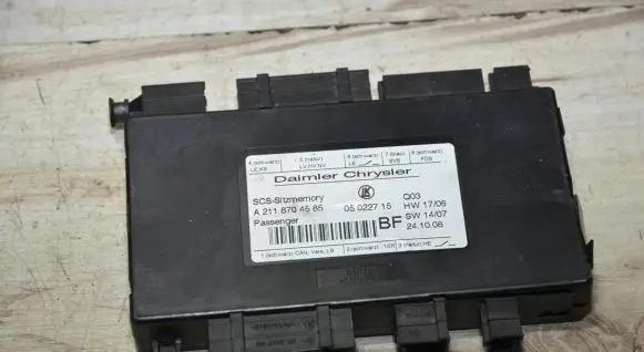 Seat control module