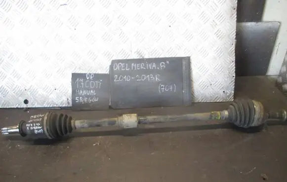 Opel Meriva B Rear driveshaft
