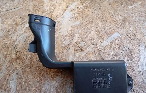 Cabin air duct channel
