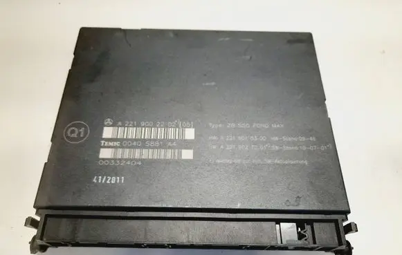 Mercedes-Benz S W221 Seat control module 