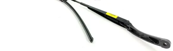 Front wiper blade arm
