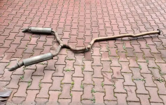 Opel Insignia B Rear muffler/silencer tail pipe 84204343