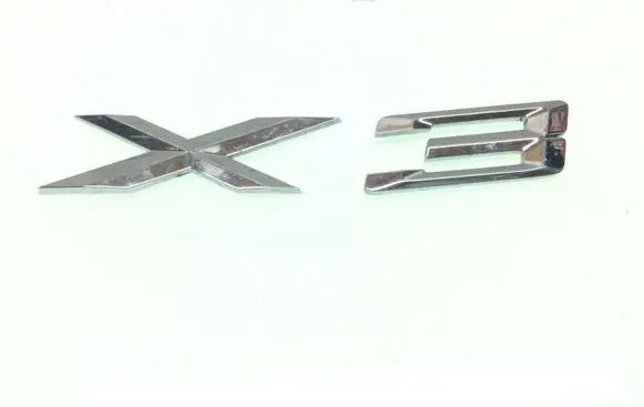 BMW X4 F26 Rear loading door model letters 