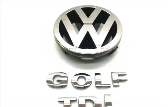 Volkswagen Golf V Rear loading door model letters 
