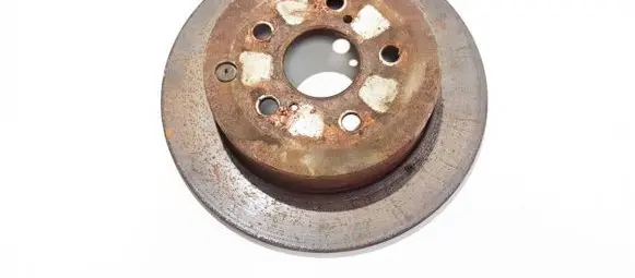 Toyota Corolla Verso AR10 Rear brake disc neventiliuojamas