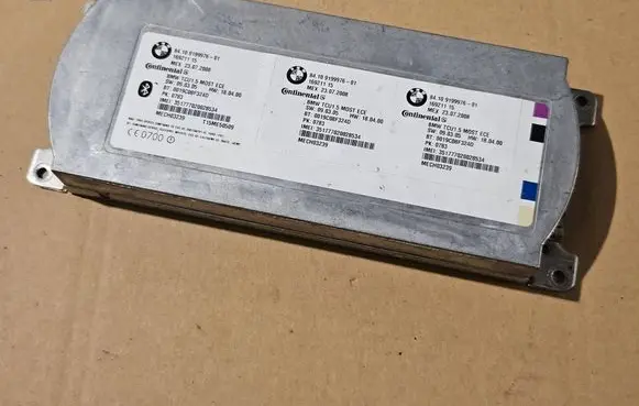 BMW 5 E60 E61 Bluetooth control unit module 9199976 16921115