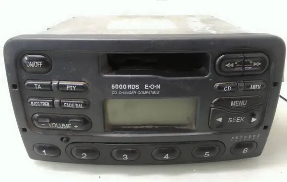 Ford Mondeo Mk III Radio/CD/DVD/GPS head unit 96AP18K876CC