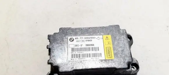 BMW 5 E60 E61 Airbag control unit/module 65776952993 04b346bkmvtel