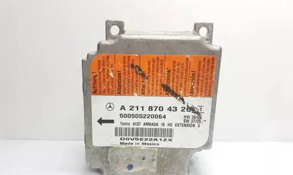 Mercedes-Benz E W211 Airbag control unit/module A2118704326