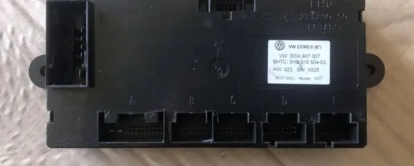 Volkswagen Tiguan Other control units/modules 3WA907007 5HB01550403