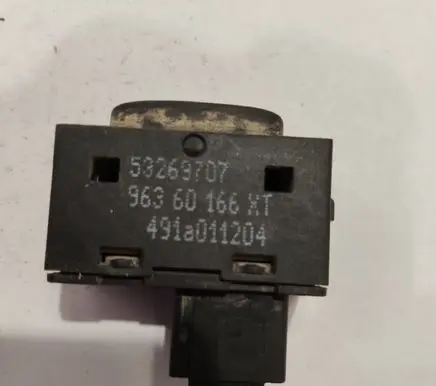 Peugeot 407 Electric window control switch 96360166XT