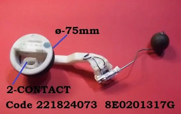 Audi A6 S6 C5 4B Fuel level sensor 221824073 8E0201317G