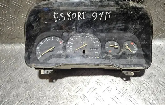 Ford Escort Speedometer (instrument cluster) 91AB10848BE