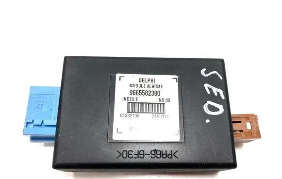 Peugeot 508 Alarm control unit/module 9665582380 01382106