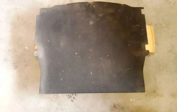 BMW 3 E46 Trunk/boot floor carpet liner 8225327