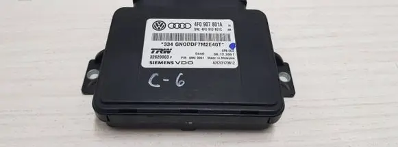 Audi A6 S6 C6 4F Brake system control unit/module 4F0907801A 32620003P 4F0910801C