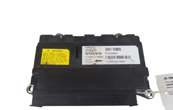 Volvo V40 Airbag control unit/module 31406631 142011170093
